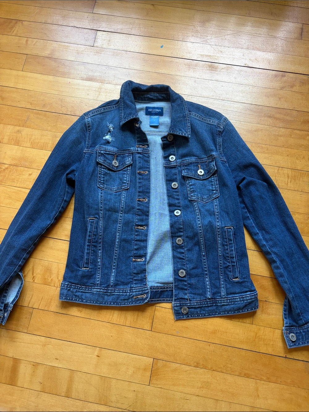 Arizona Jean Company Blue Denim Jacket